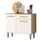 Balcão para Cozinha Lemon com 2 portas e 1 Gaveta 91 cm