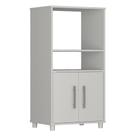 Balcão para Cozinha Multiuso B02 2 Portas MDP 58cm Branco Nova Mobile