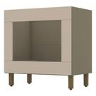 Balcão Para Forno De Embutir Connect Duna Cristal - Henn