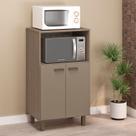 Balcão para Forno e Micro-Ondas com 2 Portas Marrom/Champagne/Rosé Balcão para Forno e Micro-Ondas com 2 Portas Marrom/Champagne/Rosé