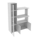 Balcão Para Forno E Microondas 03 Portas Bl3304 Branco Balcão Para Forno E Microondas 03 Portas Bl3304 Branco