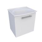 Balcão para Lavanderia em Aço com Tanque Caruaru Branco Balcão para Lavanderia em Aço com Tanque Caruaru Branco
