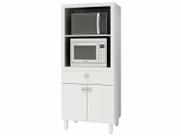 Balcão para Micro-ondas e Forno 2 Portas 1 Gaveta BL3305 Tecno Mobili
