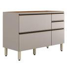 Balcao Para Pia 4G 1P 120 cm MDF Proenca Demartez