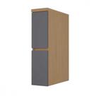 Balcão Porta Condimentos Nesher Condessa 20cm Mdf Carvallho