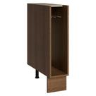 Balcão Porta-Pano Madesa para Cozinhas Lux, Glamy e Stella 20 x 60 cm (Sem Tampo) - Rustic Balcão Porta-Pano Madesa para Cozinhas Lux, Glamy e Stella 20 x 60 cm (Sem Tampo) - Rustic