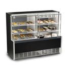 Balcão Quente/Frio-torta Gelopar Vidro Reto 1,40m Preto GQEA-140R 220V Balcão Quente/Frio-torta Gelopar Vidro Reto 1,40m Preto GQEA-140R 220V