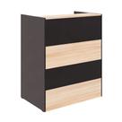 Balcão Recepção Calvi e Preto 90 cm