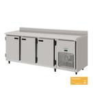 Balcão Refrigerado Encosto 3 Portas 2 mts Total Inox 76KBSC200DII Kofisa