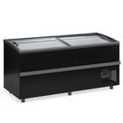 Balcao Refrigerado Expositor Ilha Dupla Açao Led Gism-190 Preto Bivolt - Gelopar