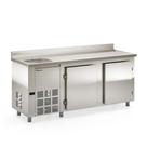Balcão Refrigerado Gbfe200 Inox Ar Forçado 2M Com Cuba 220V - Gelopar Balcão Refrigerado Gbfe200 Inox Ar Forçado 2M Com Cuba 220V - Gelopar