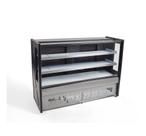 Balcão Refrigerado Polar 1 Placa Fria 1,25M Preto Platinum PBR 220v