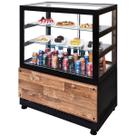 Balcão Refrigerado Retilíneo - 1,0m Preto - DBR - 127V - Omega