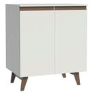 Balcão Reims 70cm 2 Portas Branco Madesa Balcão Reims 70cm 2 Portas Branco Madesa