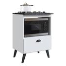 Balcão Retrô Para Forno E Cooktop Multimóveis Cr20094 Branco