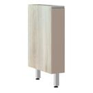 Balcão Sem Tampo 15cm Lis Legno Crem e Connect