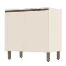 Balcão Sem Tampo 2 Portas Connect Henn 80 cm