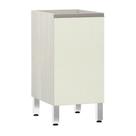 Balcão Sem Tampo 40cm Luci Legno Crem e Kashmir