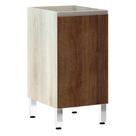 Balcão Sem Tampo 40cm Luci Legno Crema Com