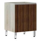Balcão Sem Tampo 60cm Lis Legno Crema Com