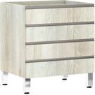 Balcão Sem Tampo 60cm Luci Legno Crema