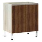 Balcão Sem Tampo 70cm Luci Legno Crema Com