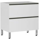 Balcão Sem Tampo 80cm Basculante Branco