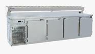 Balcão Serviço com Condimentador 2,90m Frilux Rf049 860L
