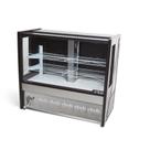 Balcão Torta Polar 1,25M Preto Platinum PVRT 220v