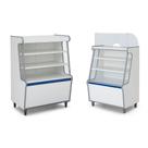 Balcão Vitrine Seco Art 70 Caixa 70 Branco Kit2pç Fx Azul