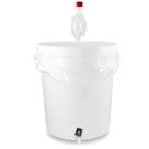 Balde 5 Litros Fermentador Com Airlock e Torneira Atóxico