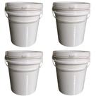 Balde 5L Para Colocar Comida 4 Pçs