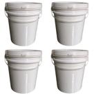 Balde 5L Para Comida Fresca 4 Pçs