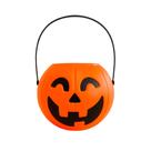 Balde Abobora Halloween 16x16cm Playfun