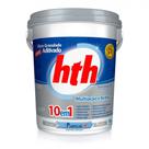 Balde Cloro 10 Kg Aditivado Mineral Brilliance 10 em 1 com Multiacao e Brilho Hth