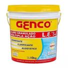 Balde Cloro Granulado 3 Em 1 Multi Ação 10kg Genco
