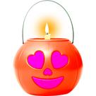 Balde de Abóbora Coração Laranja Festa Doces e Decoração Halloween dia das Bruxas