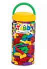 Balde De Blocos De Montar Com 300 Peças Tand Toyster
