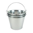 Balde de cerveja galvanizado Barsics 5L/9x9x18cm (pacote de 3)