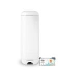 Balde de fraldas Diaper Diaper Genie Signature com 1 recarga e 18 bolsas