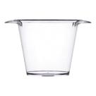 Balde De Gelo Acrílico Cristal 4l Com Alça Cerveja Vinho Balde De Gelo Acrílico Cristal 4l Com Alça Cerveja Vinho