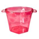 Balde de Gelo Acrílico Vermelho Cristal - 4250ml Balde de Gelo Acrílico Vermelho Cristal - 4250ml