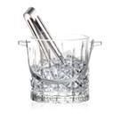 Balde De Gelo De Vidro 15x13x14 Com Alça Pegador Inox 26310 Balde De Gelo De Vidro 15x13x14 Com Alça Pegador Inox 26310