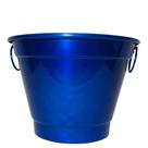 Balde de Gelo e Cerveja Térmico em Alumínio 6,5L Bbq - Azul Royal