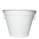 Balde de Gelo e Cerveja Térmico em Alumínio 6,5L Bbq - Branco