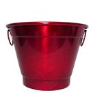 Balde de Gelo e Cerveja Térmico em Alumínio 6,5L Bbq - Vermelho Red