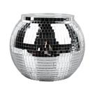 Balde De Gelo Em Forma De Disco Prateado De Grande Capacidade, Balde De Bebidas De Plástico Para