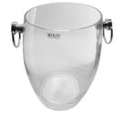 Balde de Gelo em Vidro com Alça Aço Inox Wolff