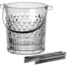 Balde de gelo Esplanada c/ pinça cristal 1L -L Hermitage Balde de gelo Esplanada c/ pinça cristal 1L -L Hermitage
