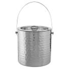 Balde de Gelo Martelado Mimo Style em Aço Inox 1,6 Litros Balde de Gelo Martelado Mimo Style em Aço Inox 1,6 Litros
